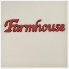 Farmhouse Red Country Word Wooden Patten Wall Art Unique Handmade    302632857612
